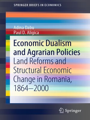 cover image of Economic Dualism and Agrarian Policies